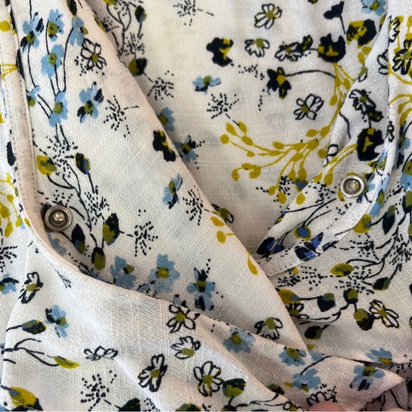 Free People French Quarter Printed Wrap Mini Dress - Picture 11 of 15